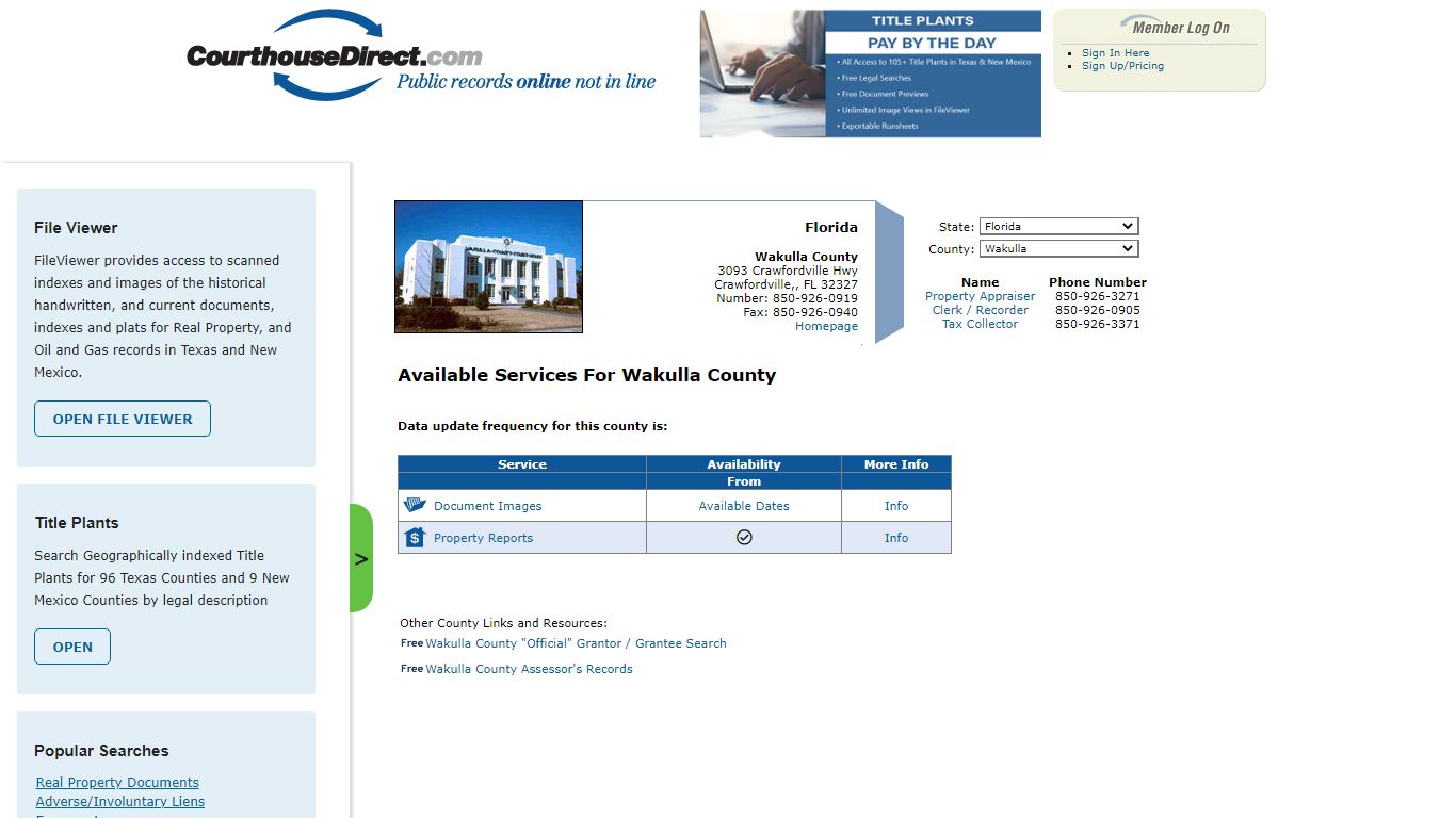 Search Wakulla County Public Property Records Online ...